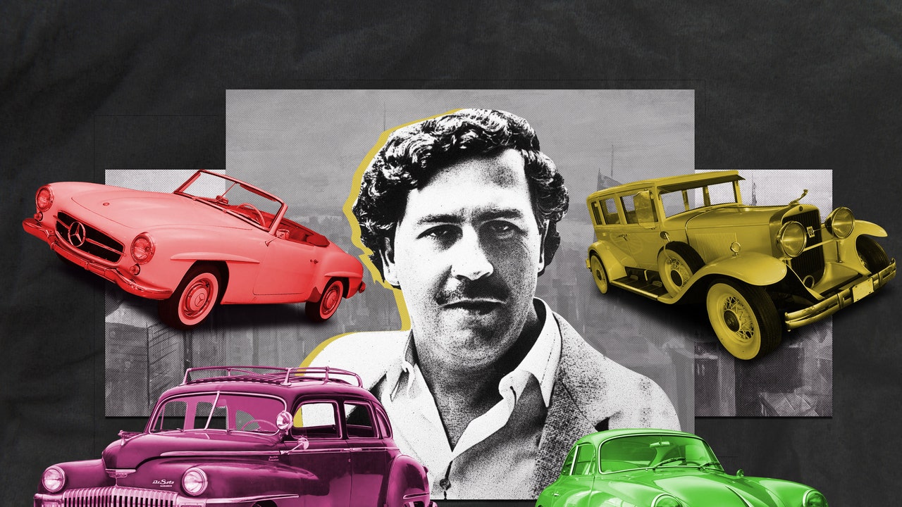 Pablo Escobar si colectia sa brutala de masini
